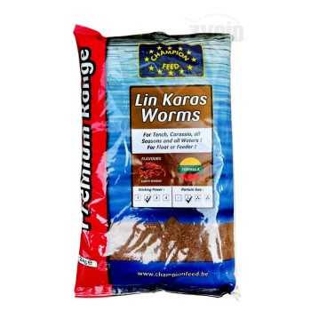 Jaukas Champion Feed Premium 2kg Lin/Karas Worms (Sliekas)