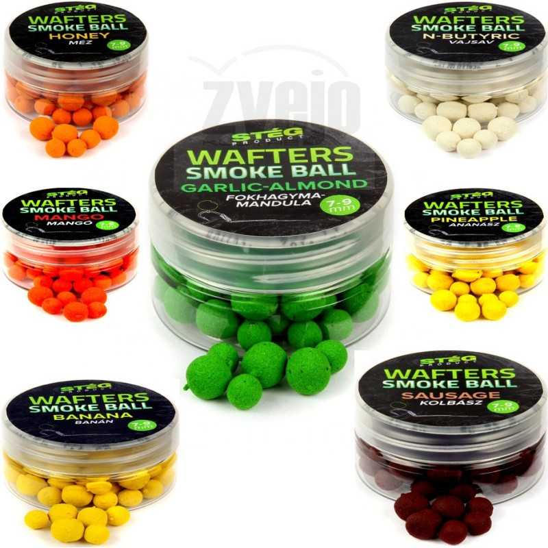 Vafteriai STEG Smoke Ball 11mm 15g Vafteriai STEG Smoke Ball 11mm 15g