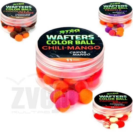 Vafteriai STEG Color Ball 11mm 15g Vafteriai STEG Color Ball 11mm 15g