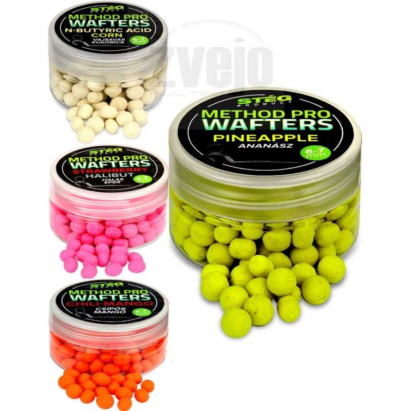 Vafteriai STEG Method Pro 6-7mm 15g Vafteriai STEG Method Pro 6-7mm 15g