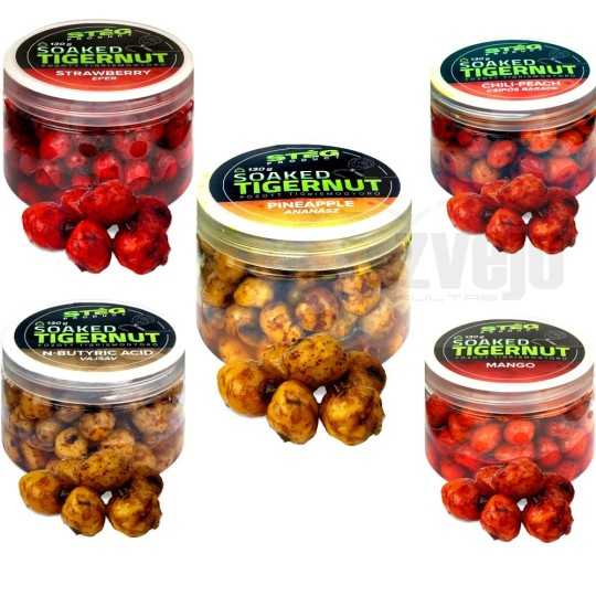 Tigriniai Riešutai Steg mirkyti/brinkinti (Tiger nuts Soaked) 130g Tigriniai Riešutai Steg mirkyti/brinkinti (Tiger nuts Soaked) 130g