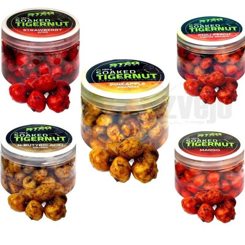Tigriniai Riešutai Steg mirkyti/brinkinti (Tiger nuts Soaked) 130g Tigriniai Riešutai Steg mirkyti/brinkinti (Tiger nuts Soaked) 130g