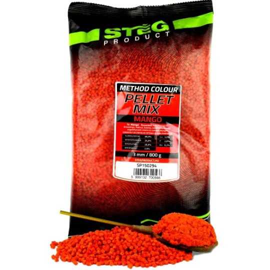 Peletės Steg Method Pellet Mix 3mm 800g Peletės Steg Method Pellet Mix 3mm 800g