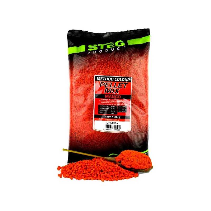 Peletės Steg Method Pellet Mix 3mm 800g Peletės Steg Method Pellet Mix 3mm 800g