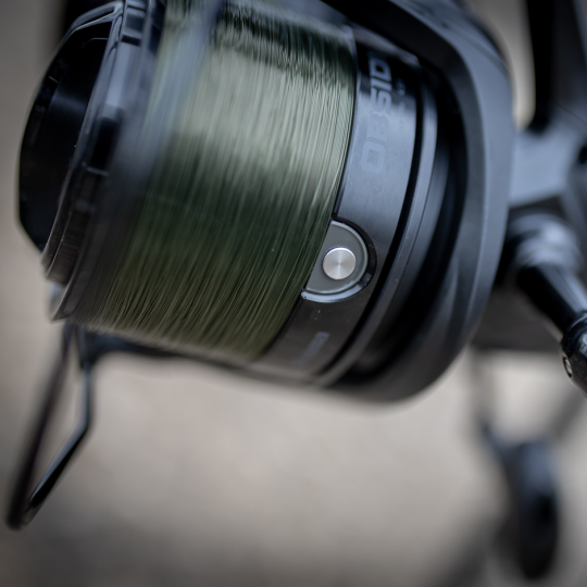 Ritė Okuma Obsidian Carp OSD 12000 35A 4.3:1 with Spare Spool