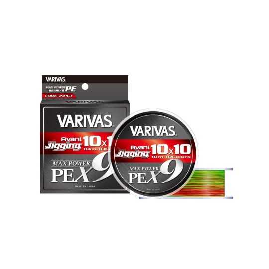 Valas Pintas Varivas Jigging 10x10 Max Power PE X9 4.0/0.33mm (600m) Valas Pintas Varivas Jigging 10x10 Max Power PE X9 4.0/0.33mm (600m)