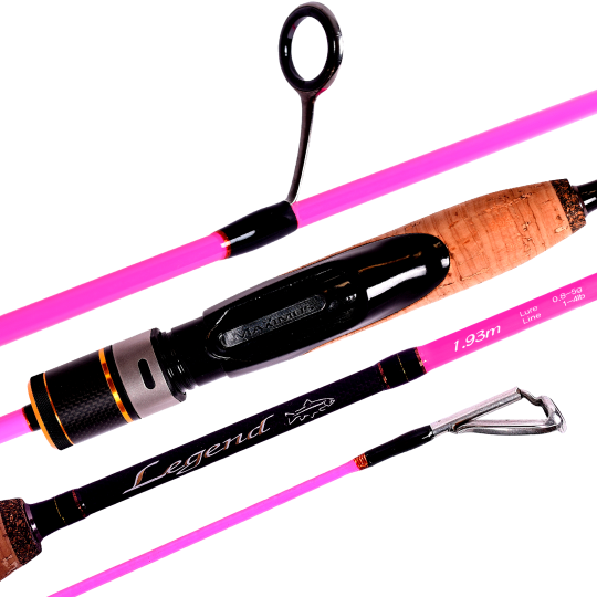 Spiningas Maximus Legend AREA PINK 193cm 0,8-5g Spiningas Maximus Legend AREA PINK 193cm 0,8-5g