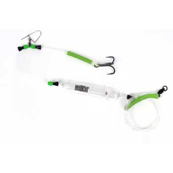Sistemėlė Šamui MADCAT Adjusta Profi River Rig Noseclip Treble