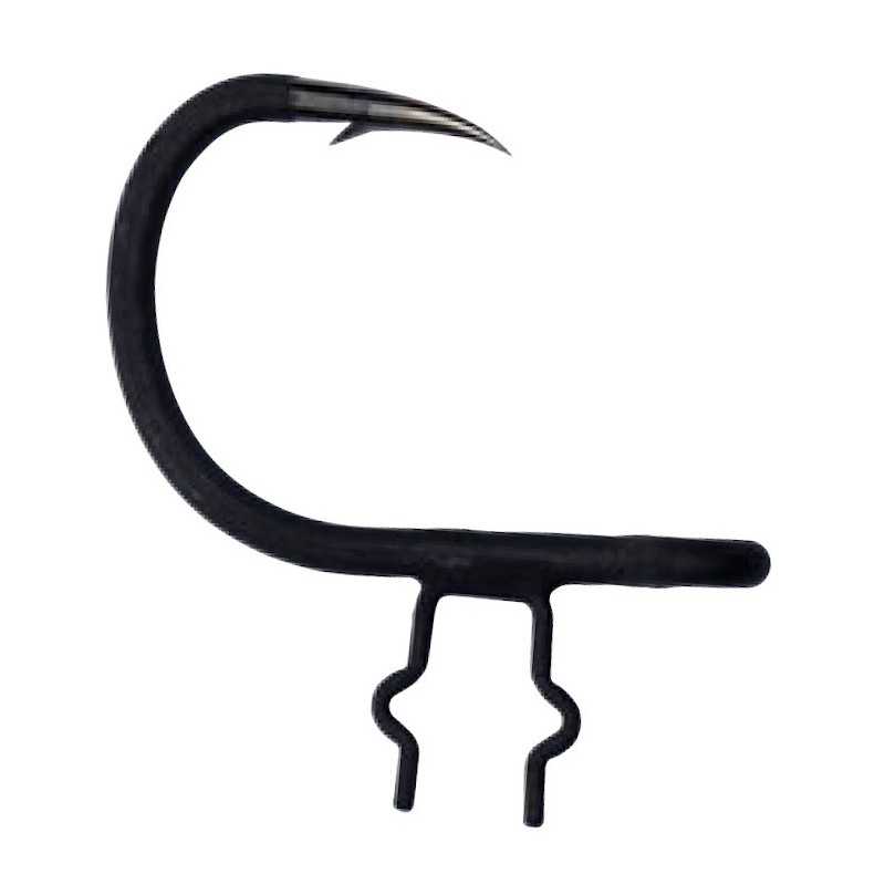 Kabliukas Vienšakis MADCAT A-Static Shad Hook 6vnt Kabliukas Vienšakis MADCAT A-Static Shad Hook 6vnt