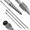 Įsukamas kuoliukas -stovelis aliuminis DJ-10 (71-120cm)