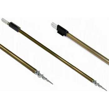 Įsukamas kuoliukas - stovelis aliuminis ZJ-1101 (63-112cm)