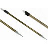 Įsukamas kuoliukas - stovelis aliuminis ZJ-1101 (63-112cm)