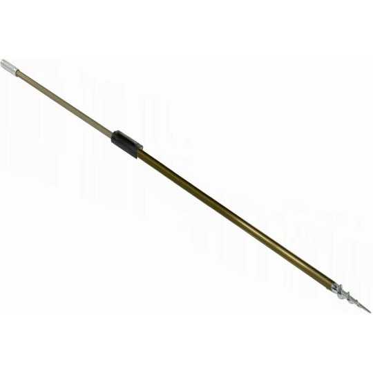 Įsukamas kuoliukas - stovelis aliuminis ZJ-1101 (63-112cm)