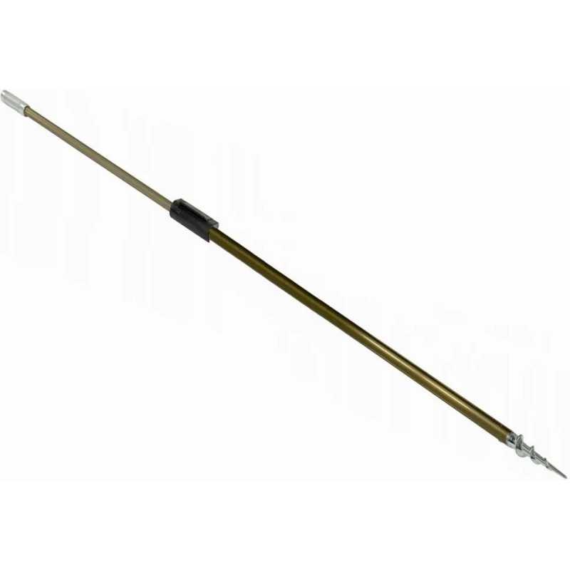 Įsukamas kuoliukas - stovelis aliuminis ZJ-1101 (63-112cm)
