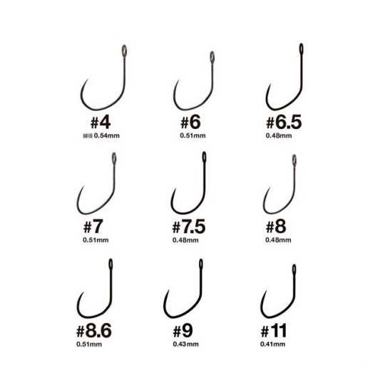Kabliukai VARIVAS Canvas Hooks Barbless be užkarpėlės