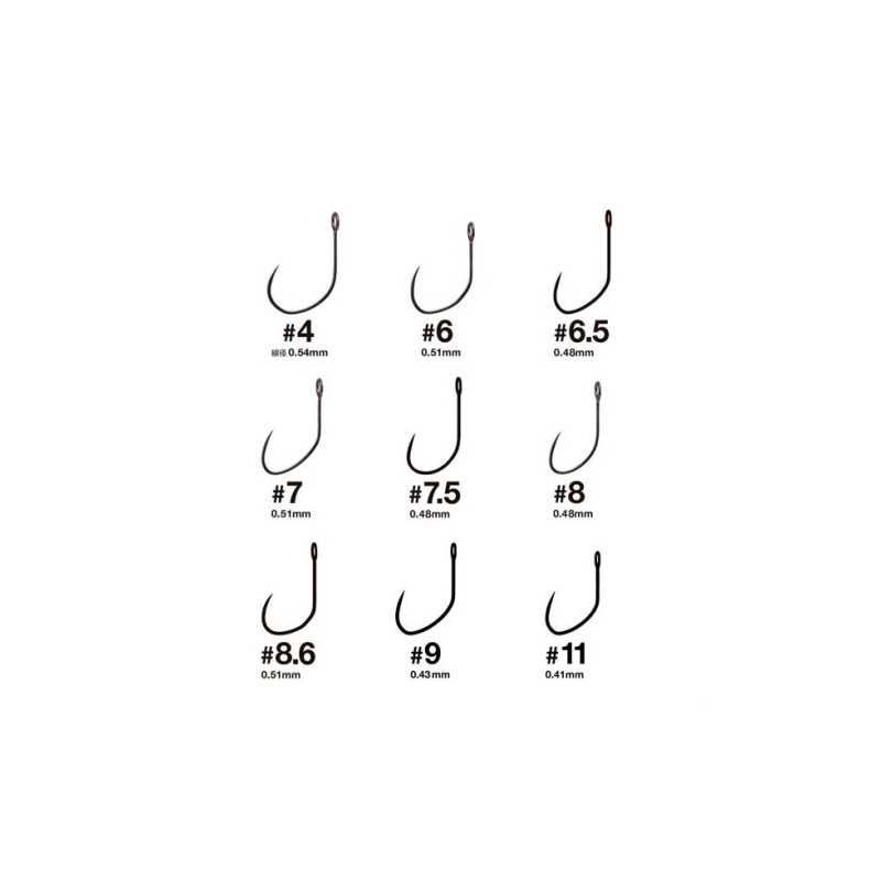 Kabliukai VARIVAS Canvas Hooks Barbless be užkarpėlės