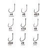 Kabliukai VARIVAS Canvas Hooks Barbless be užkarpėlės
