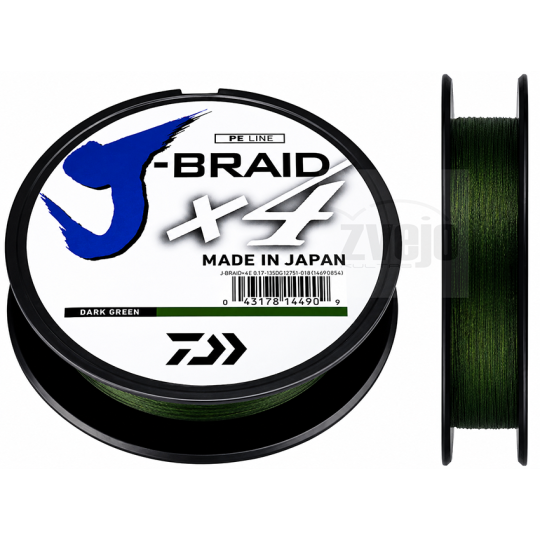 Pintas Valas Daiwa J-Braid x4 135m Pintas Valas Daiwa J-Braid x4 135m