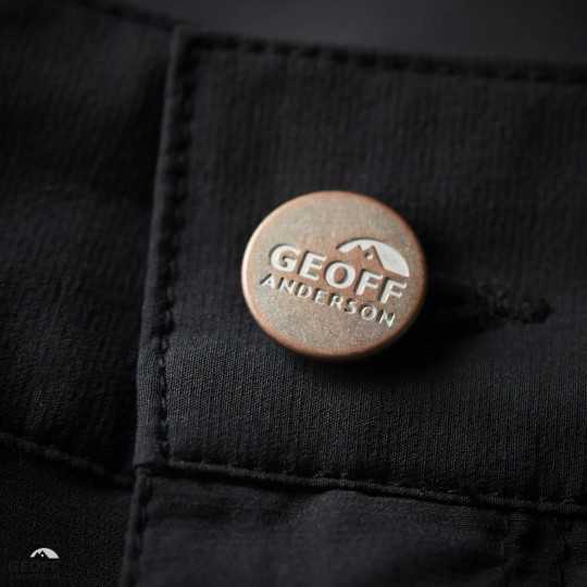 Kelnės Geoff Anderson ZipZone Light Black Kelnės Geoff Anderson ZipZone Light Black