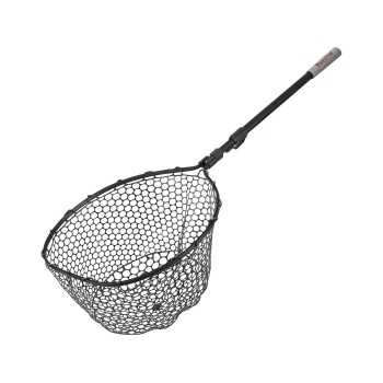 Graibštas Westin W3 C&R ADJUSTABLE FULL RUBBER MESH LANDING NET