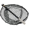 Graibštas Westin W3 C&R ADJUSTABLE FULL RUBBER MESH LANDING NET