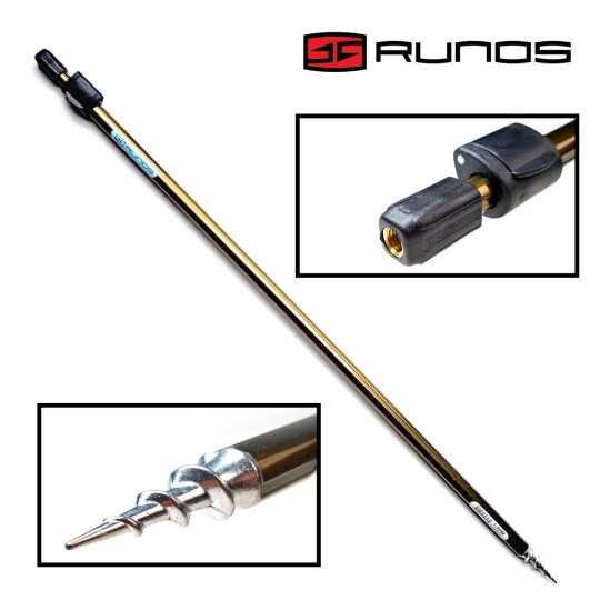 Įsukamas kuoliukas - stovelis Teleskopinis 85-150cm