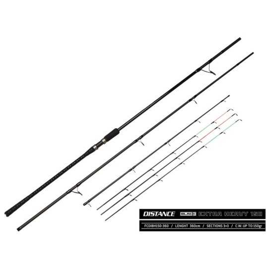 Meškerė Feeder Concept Distance Black Extra Heavy 180