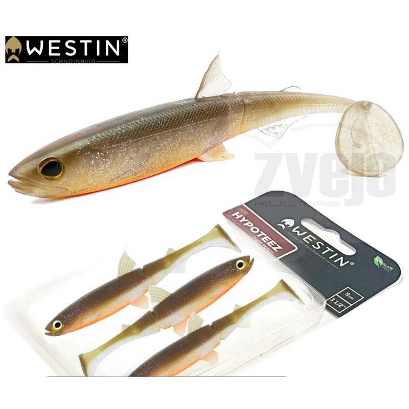 Guminukai Westin Hypo Teez Shad Tail 9cm 5g (3vnt) Guminukai Westin Hypo Teez Shad Tail 9cm 5g (3vnt)
