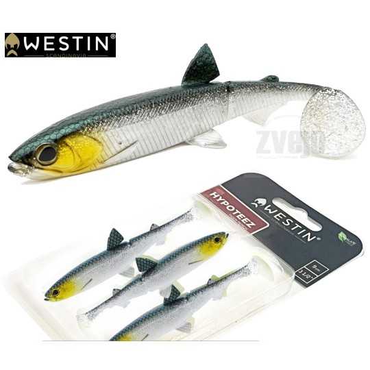 Guminukai Westin Hypo Teez Shad Tail 9cm 5g (3vnt) Guminukai Westin Hypo Teez Shad Tail 9cm 5g (3vnt)