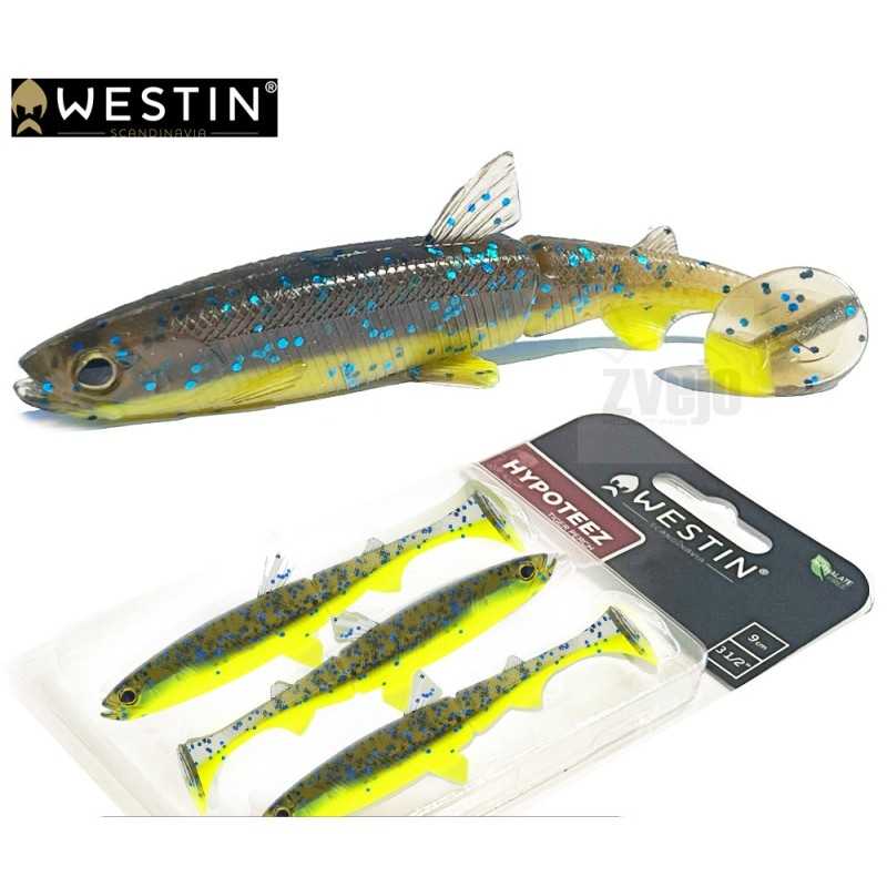 Guminukai Westin Hypo Teez Shad Tail 9cm 5g (3vnt) Guminukai Westin Hypo Teez Shad Tail 9cm 5g (3vnt)