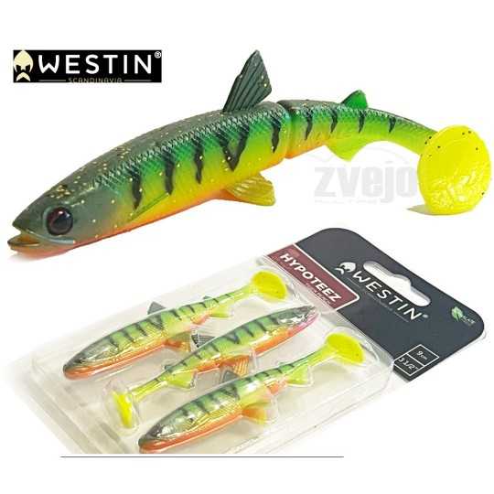 Guminukai Westin Hypo Teez Shad Tail 9cm 5g (3vnt) Guminukai Westin Hypo Teez Shad Tail 9cm 5g (3vnt)