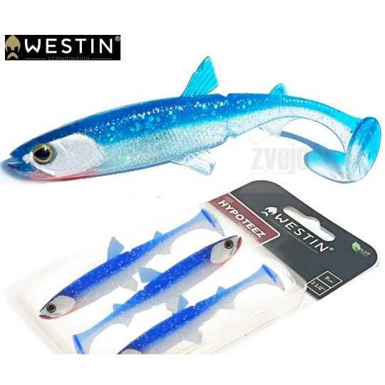 Guminukai Westin Hypo Teez Shad Tail 9cm 5g (3vnt) Guminukai Westin Hypo Teez Shad Tail 9cm 5g (3vnt)
