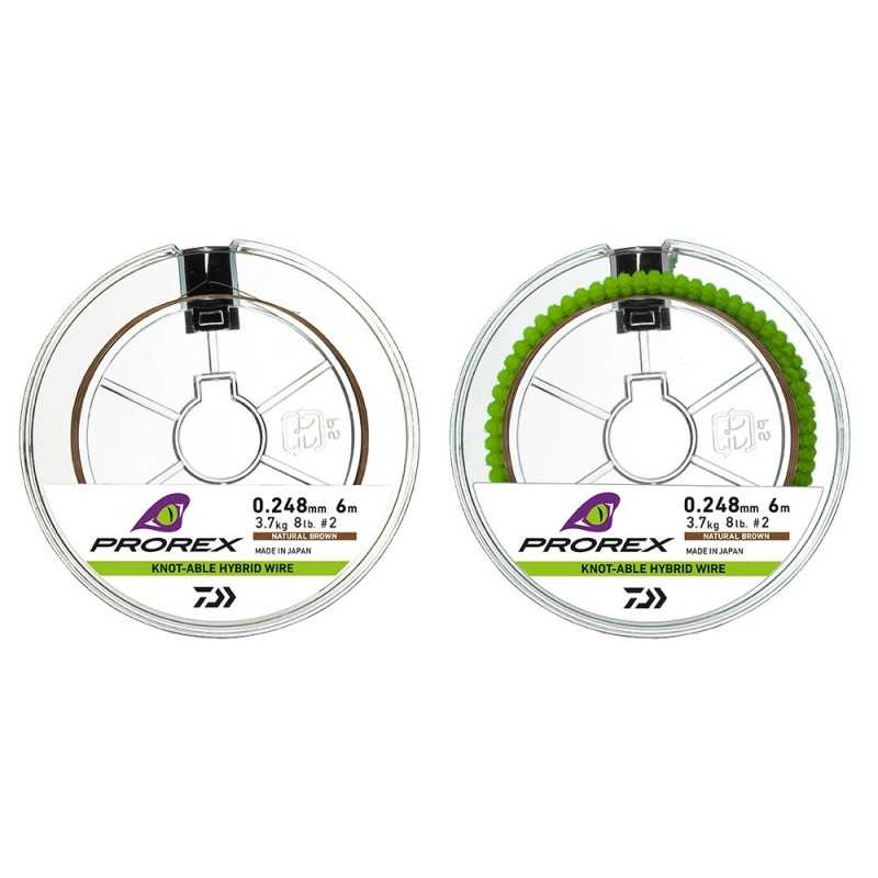 Pavadėlinė medžiaga Prorex Knot-Able Hybrid Wire 6m Pavadėlinė medžiaga Prorex Knot-Able Hybrid Wire 6m