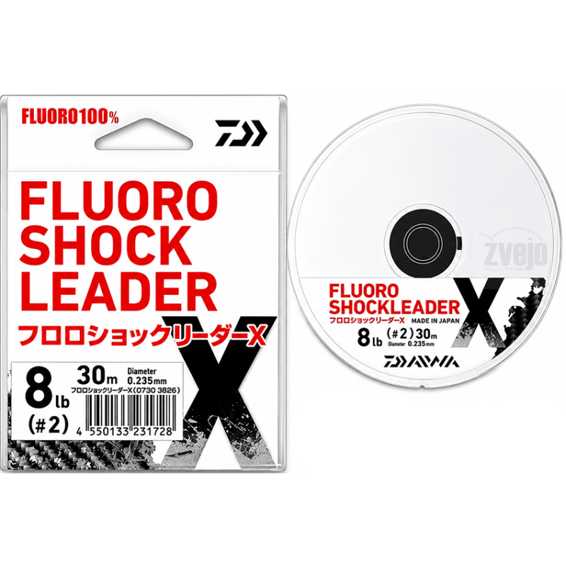 Valas Daiwa Fluoro Shock Leader X