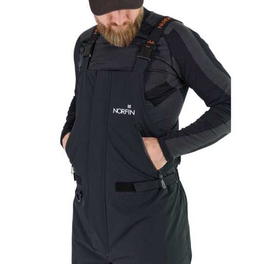 Kelnės demisezoninės Norfin Rebel Pro Dark Grey