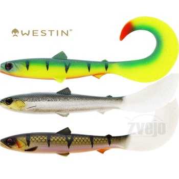 Guminukas Westin BullTeez Curltail 8cm 3g