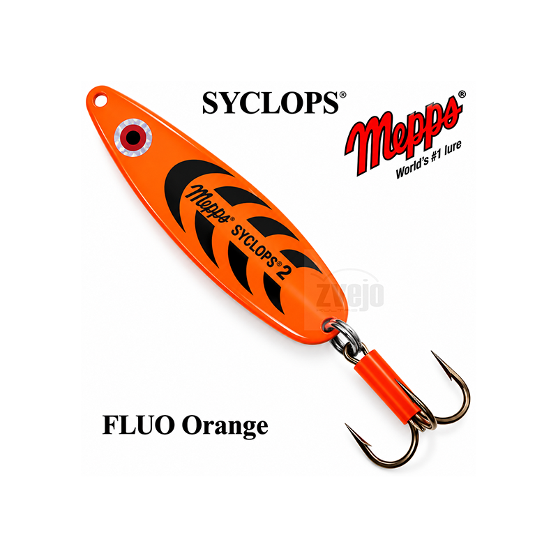 Blizgė Mepps Syclops Fluo