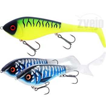 Vobleris Westin Swim Tail 10cm 34g (Suspending) 2-Tail