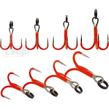 Kabliukai trišakiai Westin RIGGED TROUT - TREBLE HOOKS 4vnt