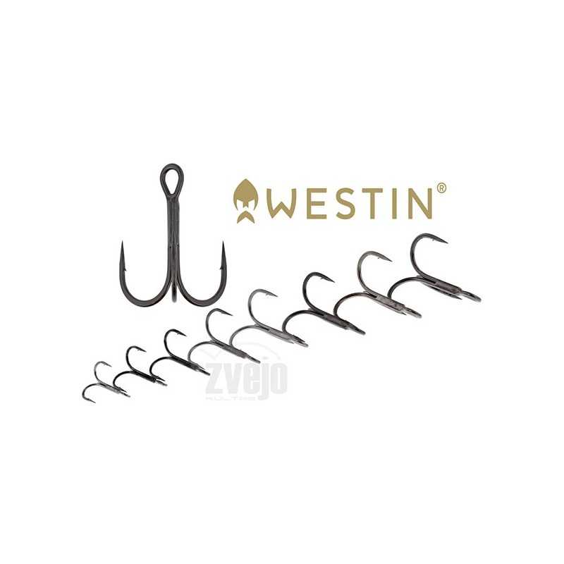 Kabliukai trišakiai Westin TREBLE HOOKS Kabliukai trišakiai Westin TREBLE HOOKS