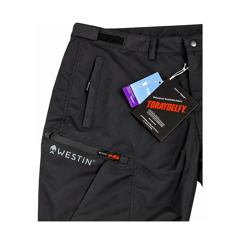 Kelnės Westin W6 Rain Pants Steel Balck Kelnės Westin W6 Rain Pants Steel Balck