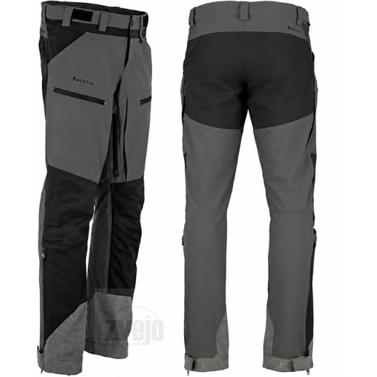 Kelnės Westin REEL FLEX TROUSERS Black/Grey Kelnės Westin REEL FLEX TROUSERS Black/Grey