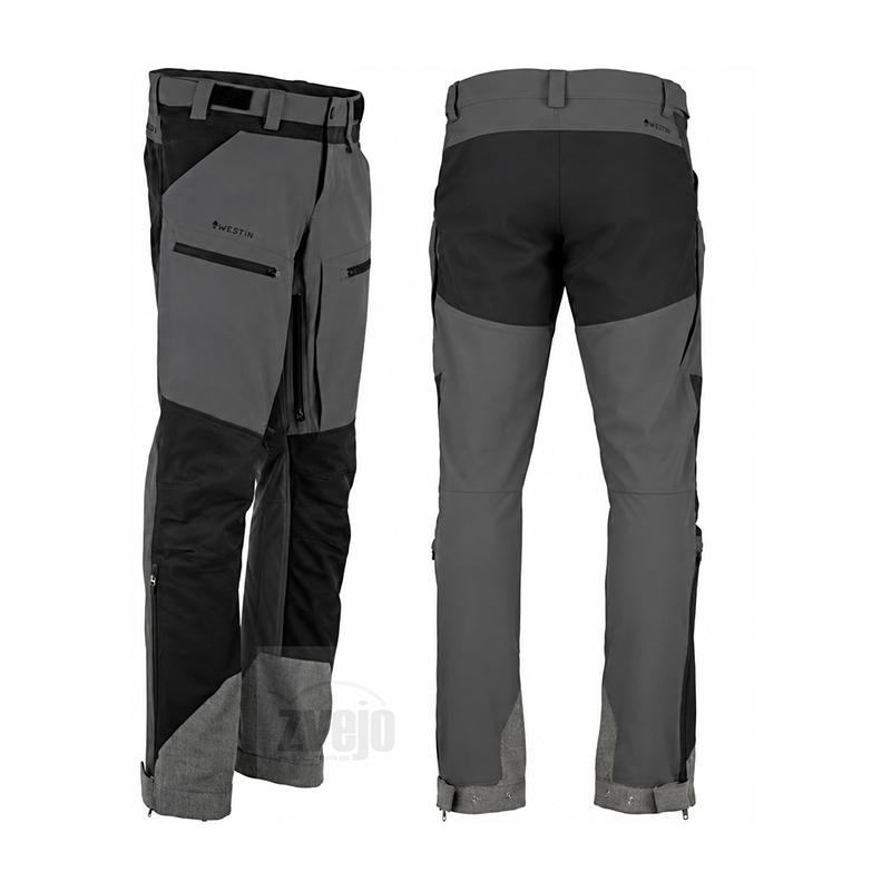 Kelnės Westin REEL FLEX TROUSERS Black/Grey Kelnės Westin REEL FLEX TROUSERS Black/Grey