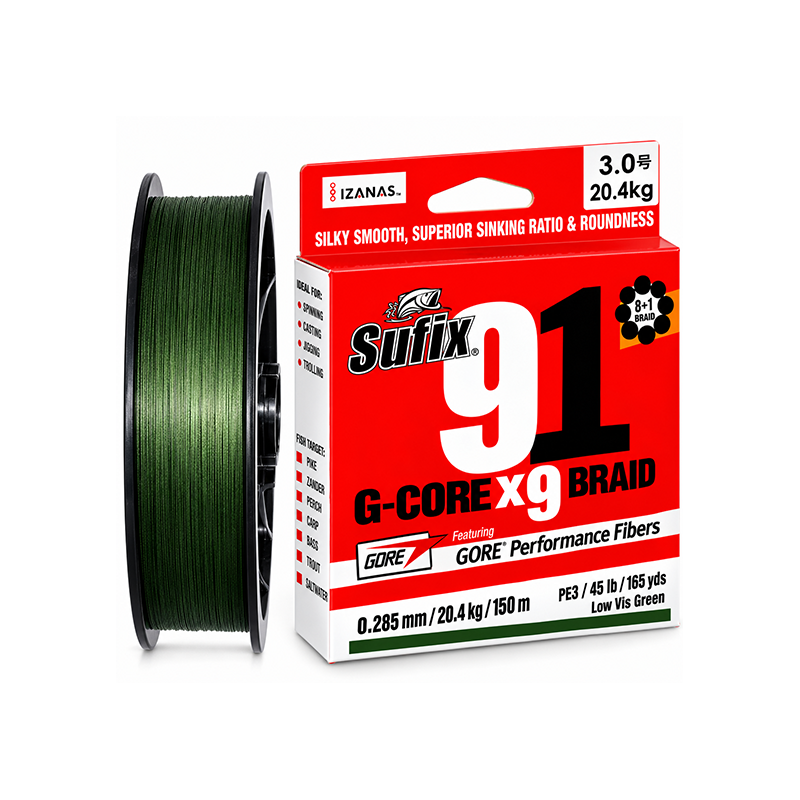 Valas Pintas Sufix 91 Braid Lo-Vis 150m