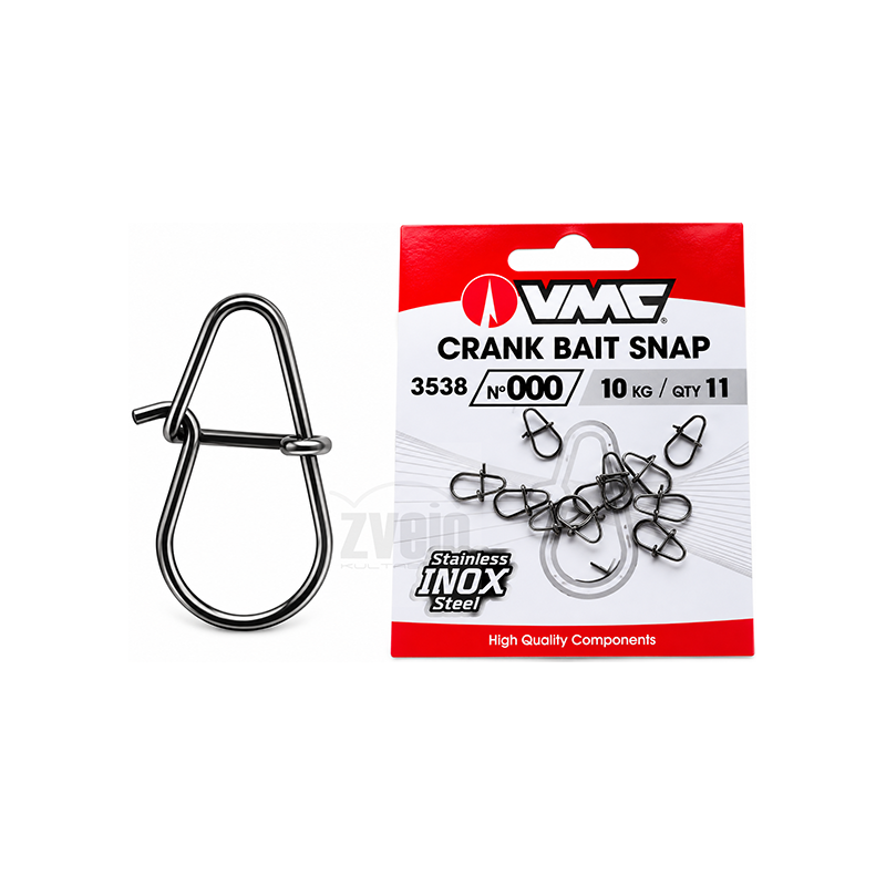Karabinas VMC CRANK BAIT SNAP 3538 Karabinas VMC CRANK BAIT SNAP 3538