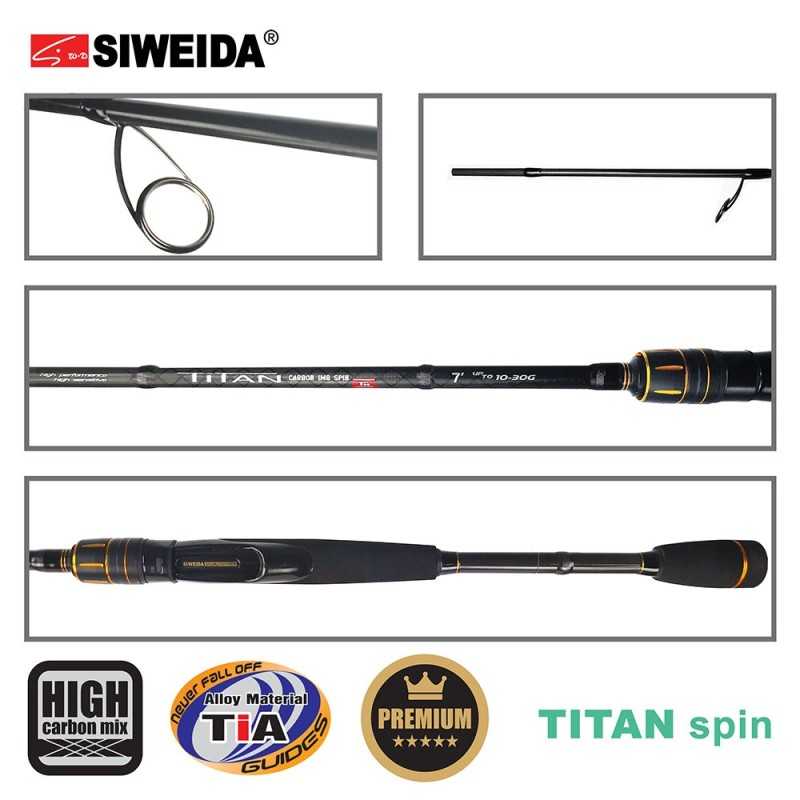 Spiningas Siweida Titan 2-8g