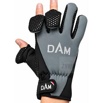 Pirštinės DAM Neoprene Fighter Glove Black/Grey