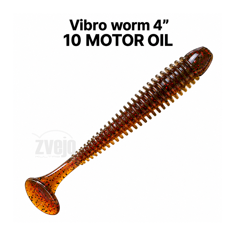 Guminukai Crazy Fish Vibro Worm 4'' 100mm/5g Guminukai Crazy Fish Vibro Worm 4'' 100mm/5g