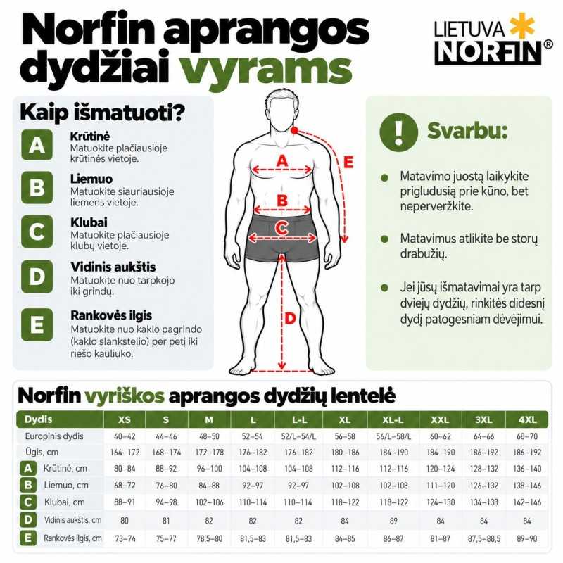 Kostiumas žieminis Norfin Tundra Pro Kostiumas žieminis Norfin Tundra Pro