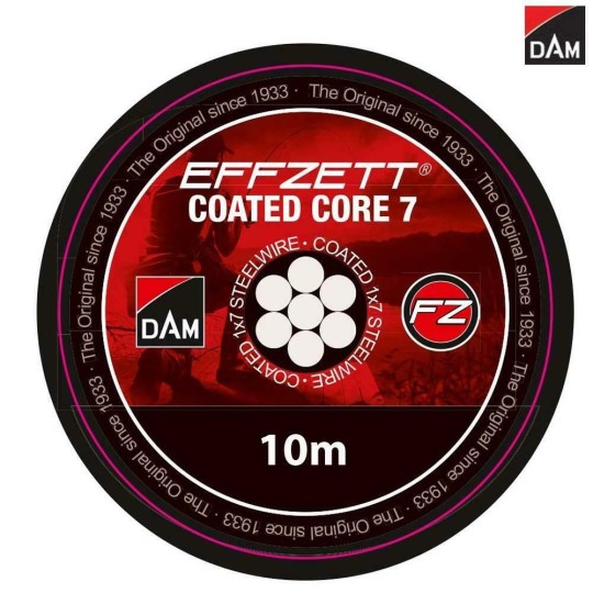Pavadėlis DAM FZ Coated Core7 Steeltrace 10m